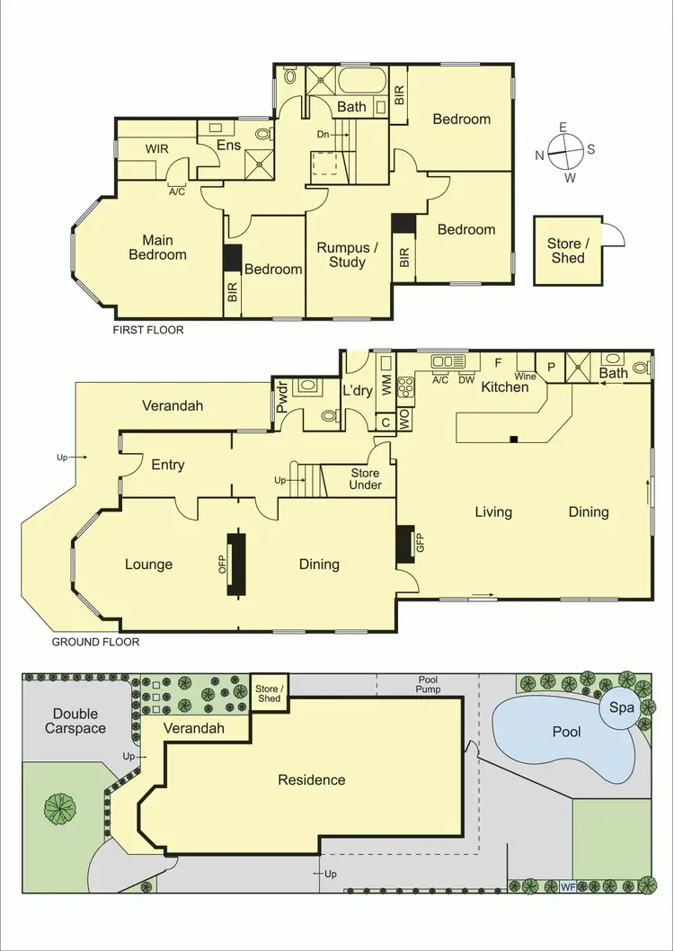 Floorplan of Homely house listing, 28 Munster Avenue, Carnegie VIC 3163