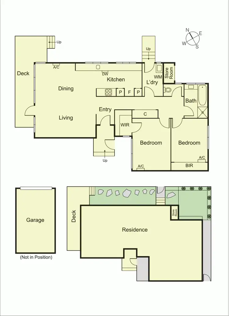 Floorplan of Homely villa listing, 1/63 Carlingford Street, Caulfield South VIC 3162