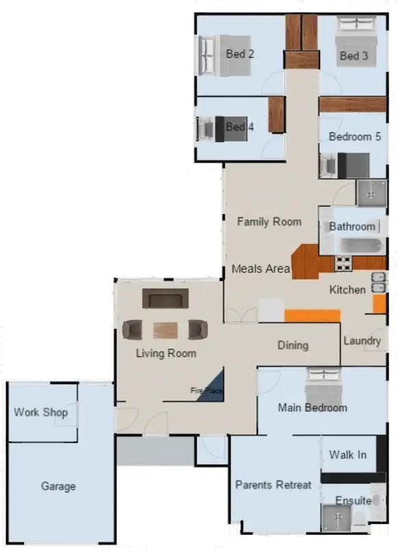 Floorplan of Homely house listing, 9 Fitzherbert Place, Bruce ACT 2617