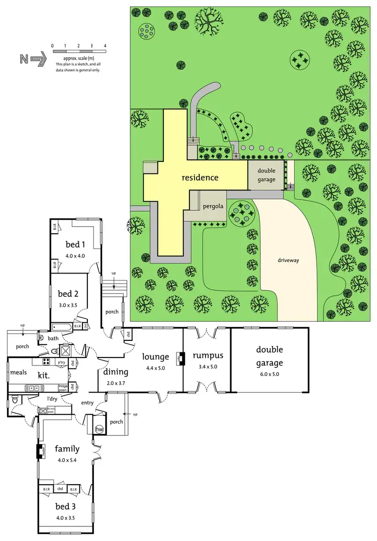Floorplan of Homely house listing, 10-12 Vista Avenue, Ringwood East VIC 3135