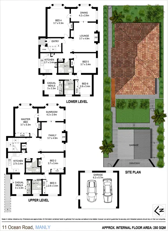 Floorplan of Homely house listing, 11 Ocean Road, Manly NSW 2095