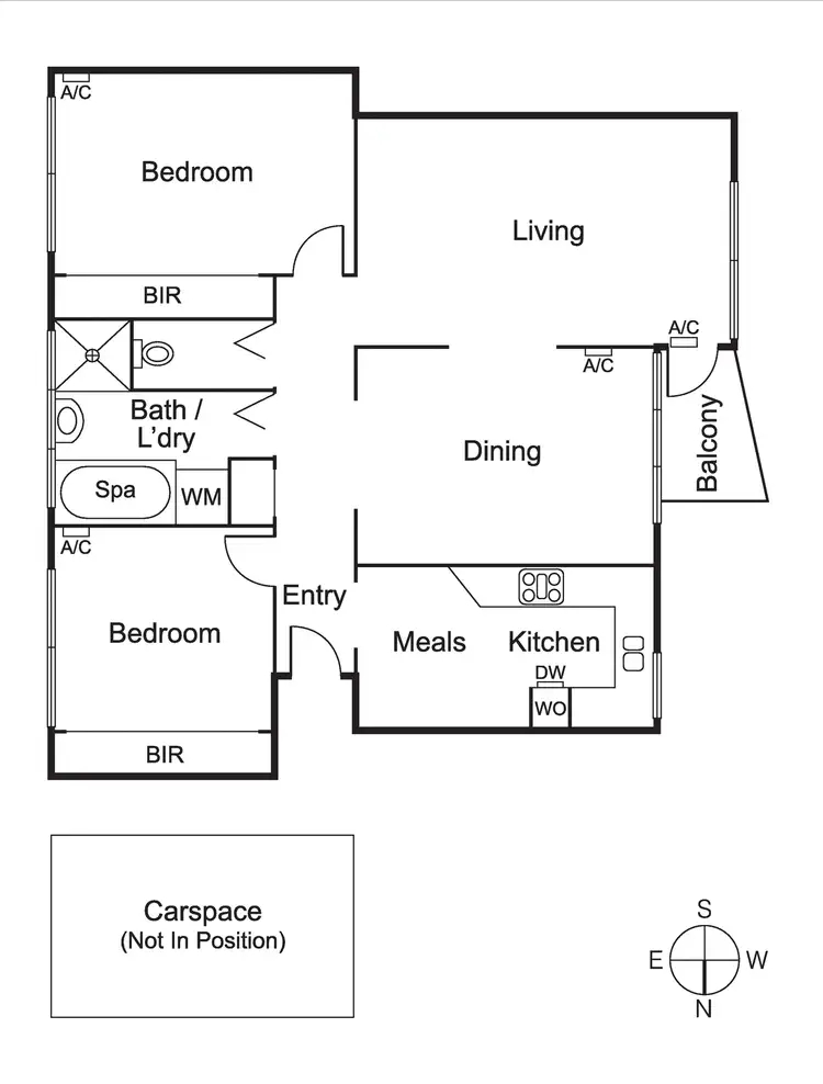 Floorplan of Homely apartment listing, 2/203 Alma Road, St Kilda East VIC 3183