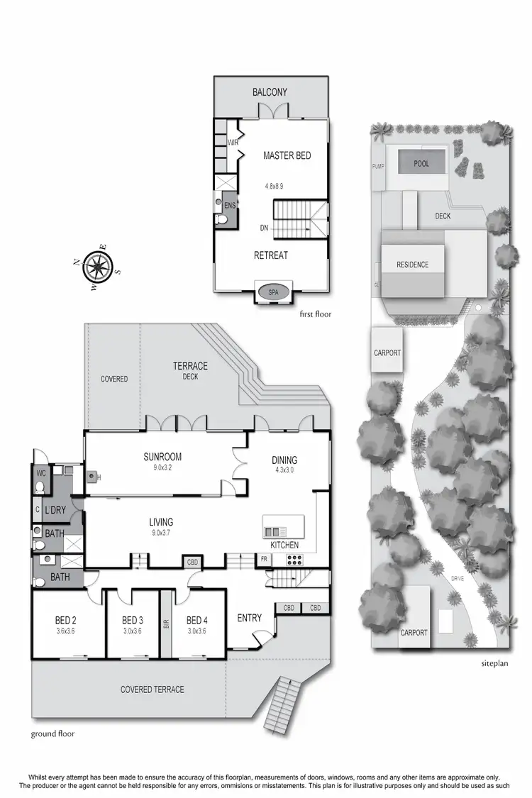 Floorplan of Homely house listing, 17 Driver Street, Portsea VIC 3944