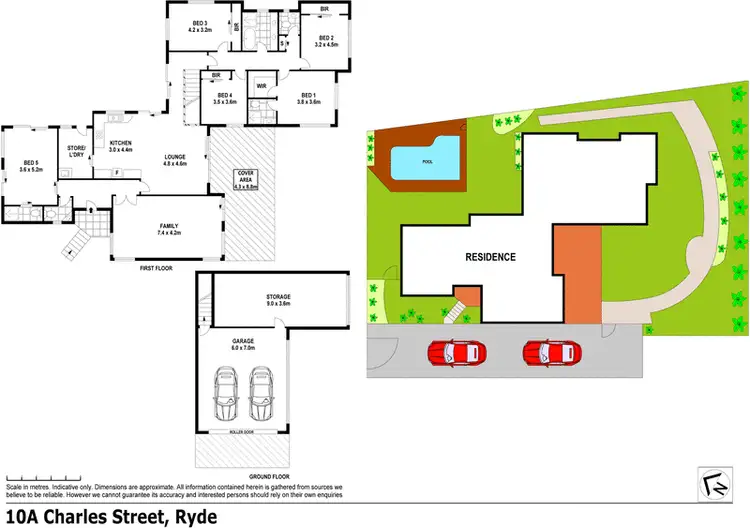 Floorplan of Homely house listing, 10A Charles Street, Ryde NSW 2112