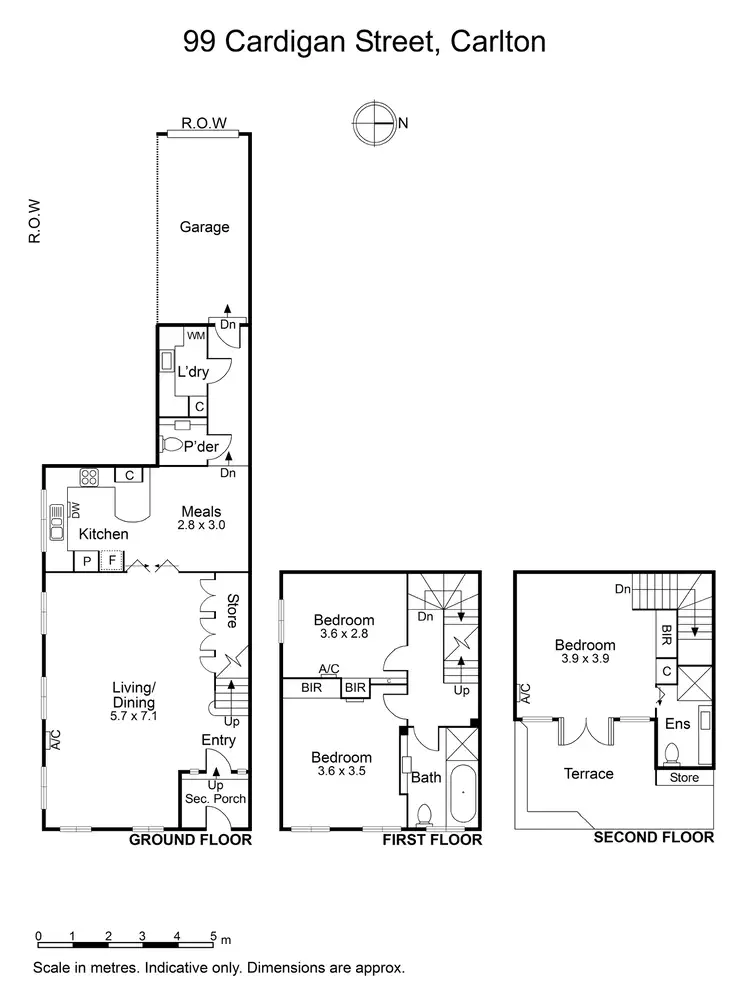 Floorplan of Homely house listing, 99 Cardigan Street, Carlton VIC 3053