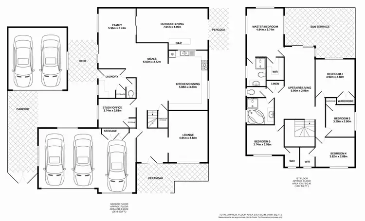 Floorplan of Homely house listing, 88 Wyattville Drive, West Hoxton NSW 2171