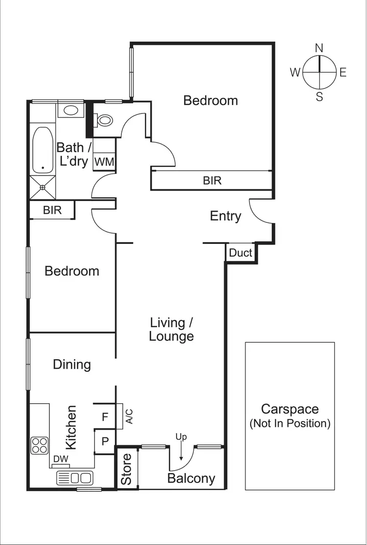 Floorplan of Homely apartment listing, 4/17 Hughenden Road, St Kilda East VIC 3183