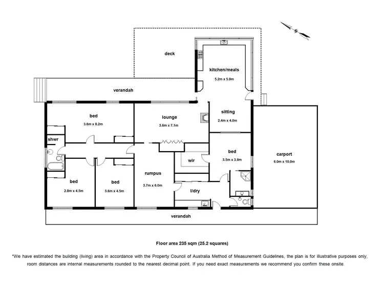 Floorplan of Homely house listing, 45 Little Joe View Lane, Monbulk VIC 3793