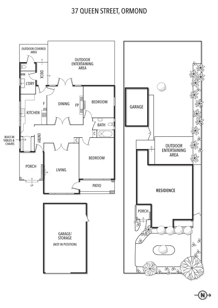 Floorplan of Homely house listing, 37 Queen Street, Ormond VIC 3204