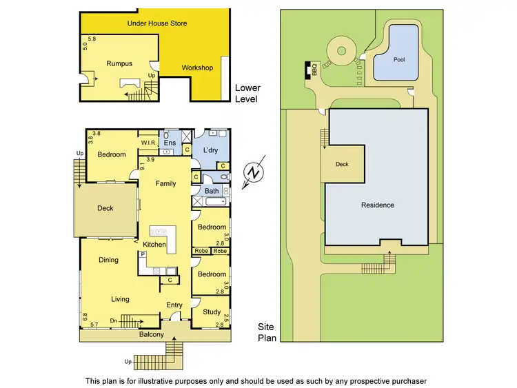 Floorplan of Homely house listing, 200 Plenty River Drive, Greensborough VIC 3088