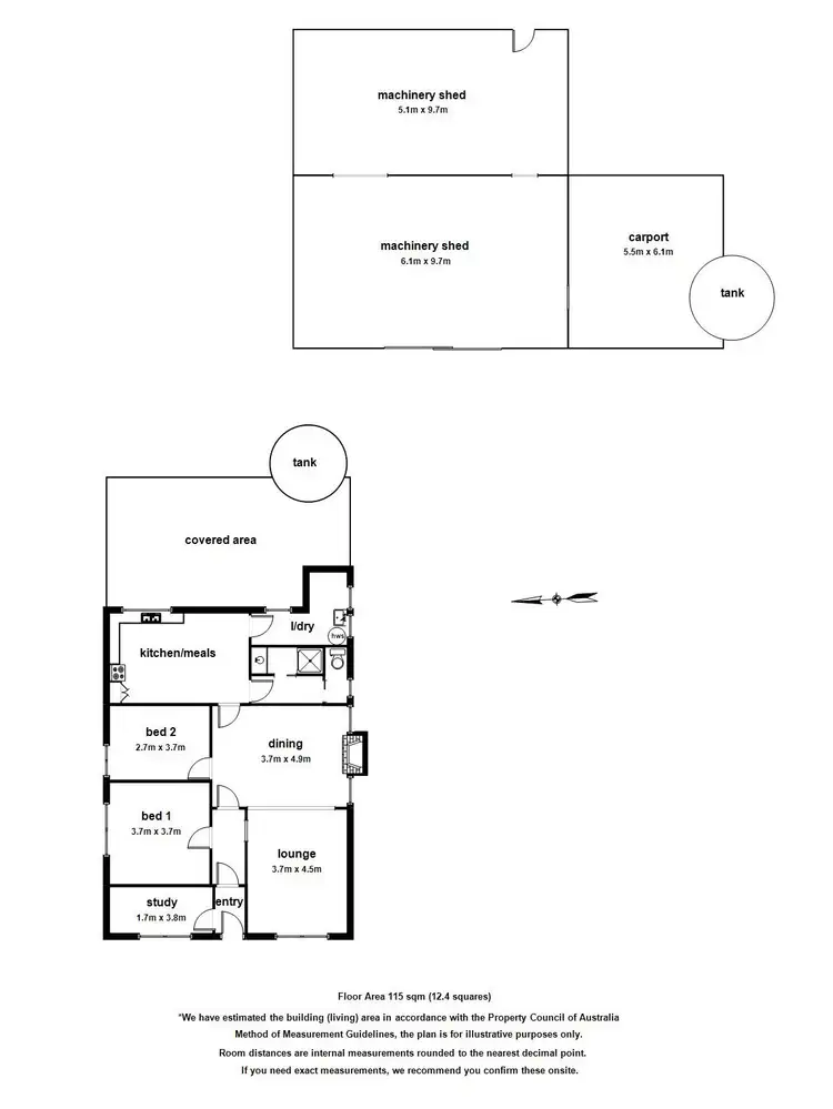 Floorplan of Homely house listing, 2940 Main Neerim Road, Neerim Junction VIC 3832