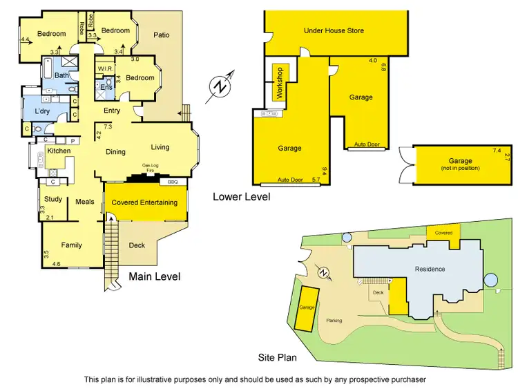 Floorplan of Homely house listing, 113 Karingal Drive, Briar Hill VIC 3088