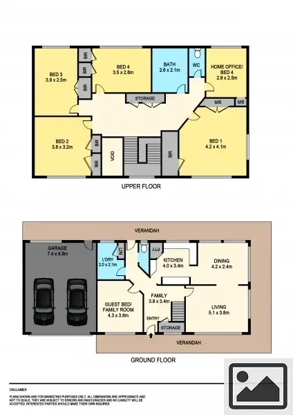 Floorplan of Homely house listing, 110 Skeltons Road, Lal Lal VIC 3352