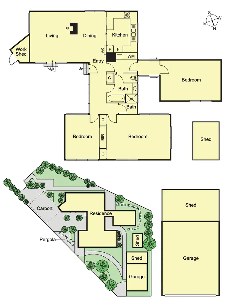 Floorplan of Homely house listing, 4 Carmel Court, Bentleigh East VIC 3165