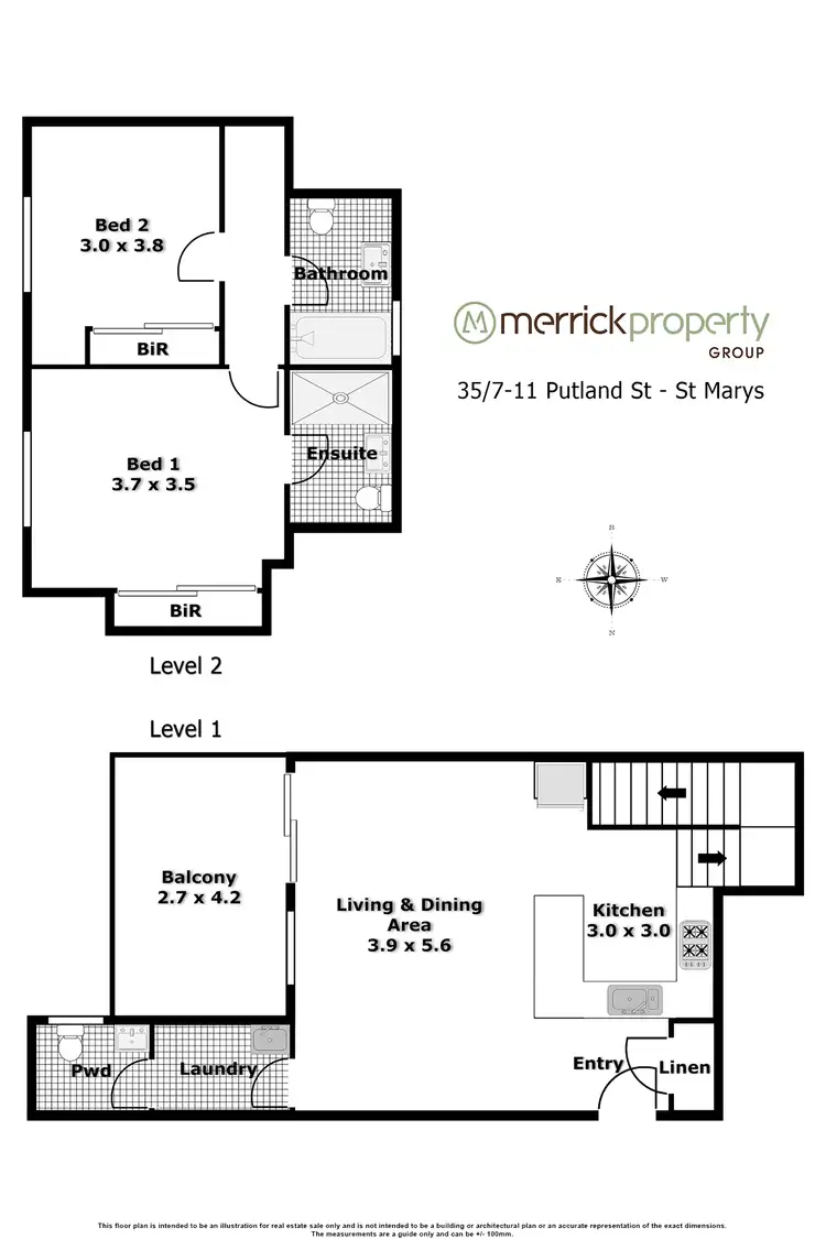 Floorplan of Homely unit listing, 35/7-11 Putland Street, St Marys NSW 2760