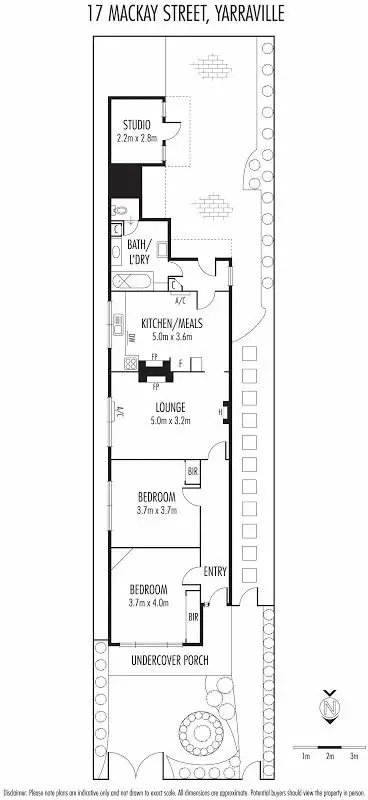Floorplan of Homely house listing, 17 Mackay Street, Yarraville VIC 3013