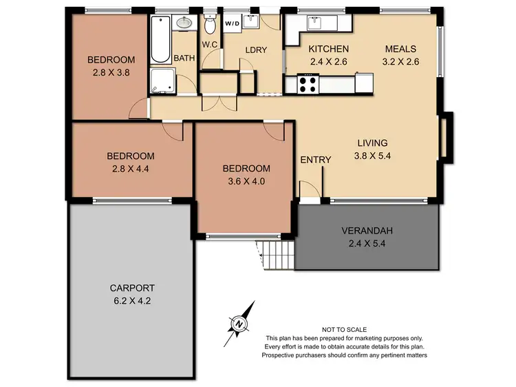 Floorplan of Homely house listing, 11 Douglas Parade, Croydon VIC 3136