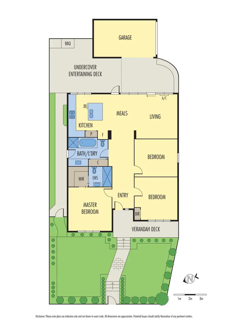 Floorplan of Homely house listing, 1/186 Henry Street, Greensborough VIC 3088