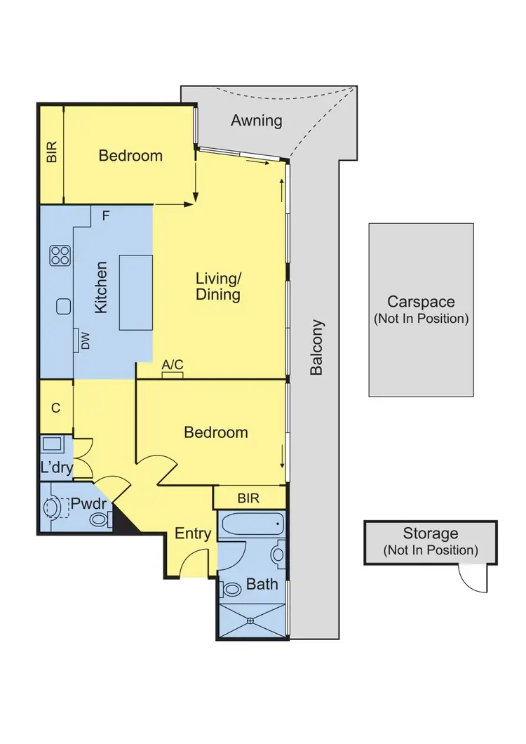 Floorplan of Homely apartment listing, 7/26 Blenheim Street, St Kilda East VIC 3183