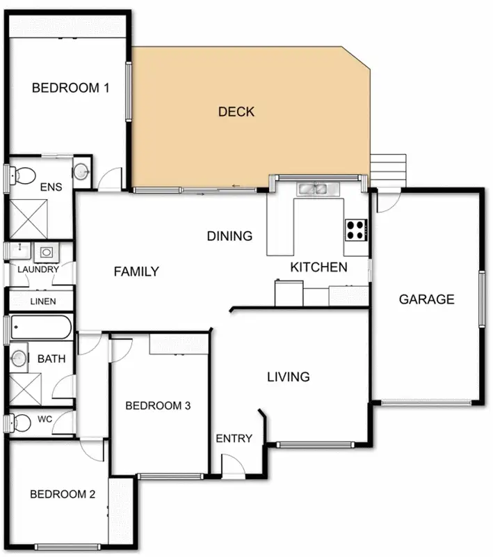 Floorplan of Homely house listing, 90 Archdall Street, Dunlop ACT 2615