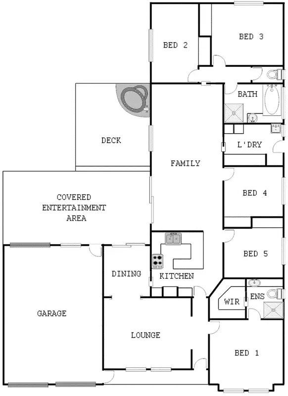 Floorplan of Homely house listing, 71 Templestowe Avenue, Conder ACT 2906