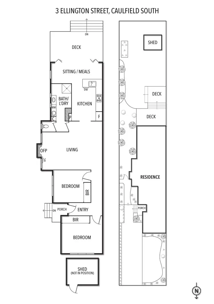Floorplan of Homely house listing, 3 Ellington Street, Caulfield South VIC 3162