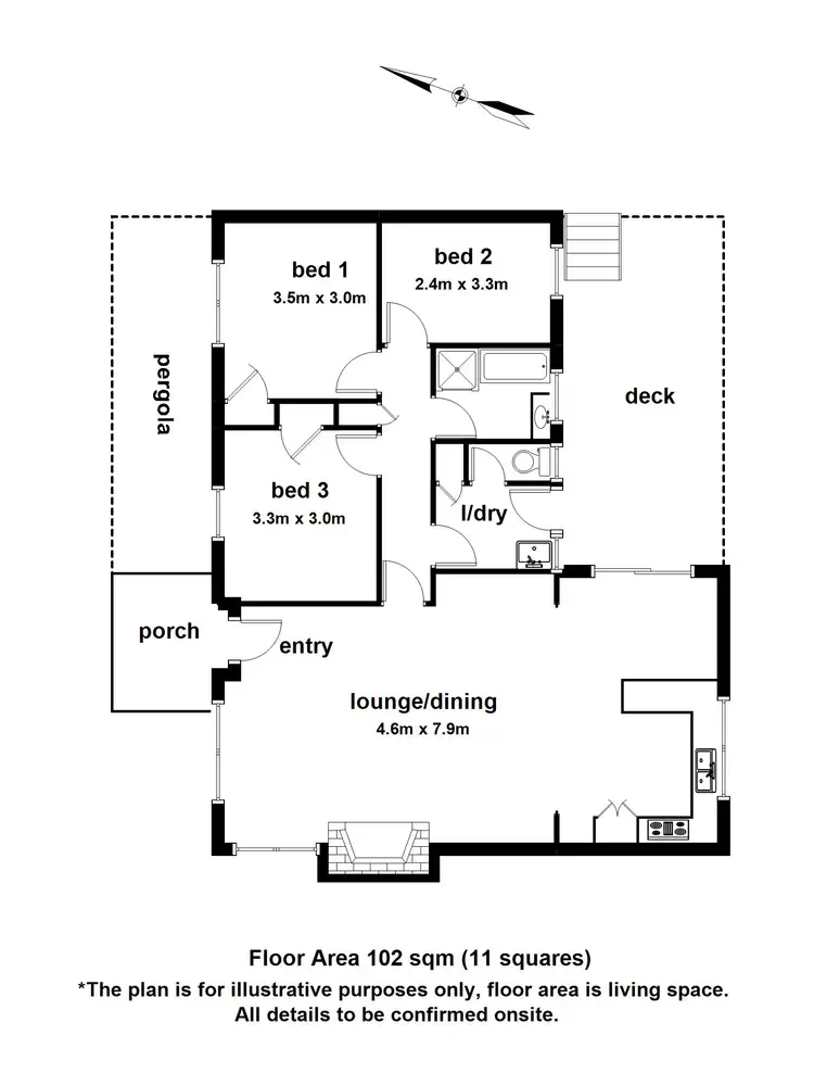 Floorplan of Homely house listing, 54 Station Street, Belgrave VIC 3160
