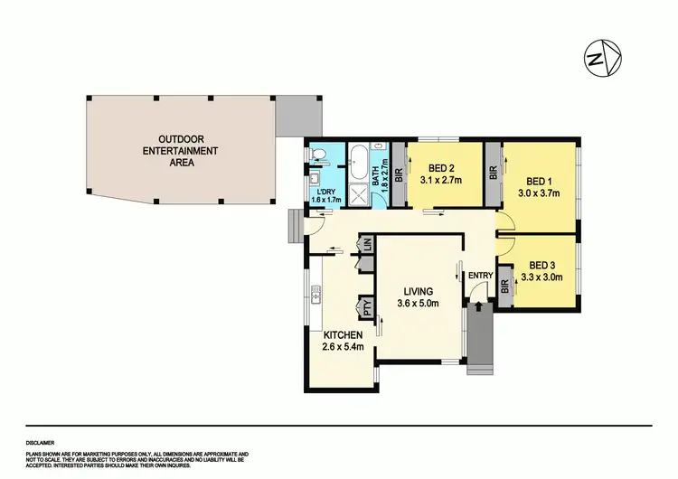 Floorplan of Homely house listing, 7 Eustace Street, Wendouree VIC 3355