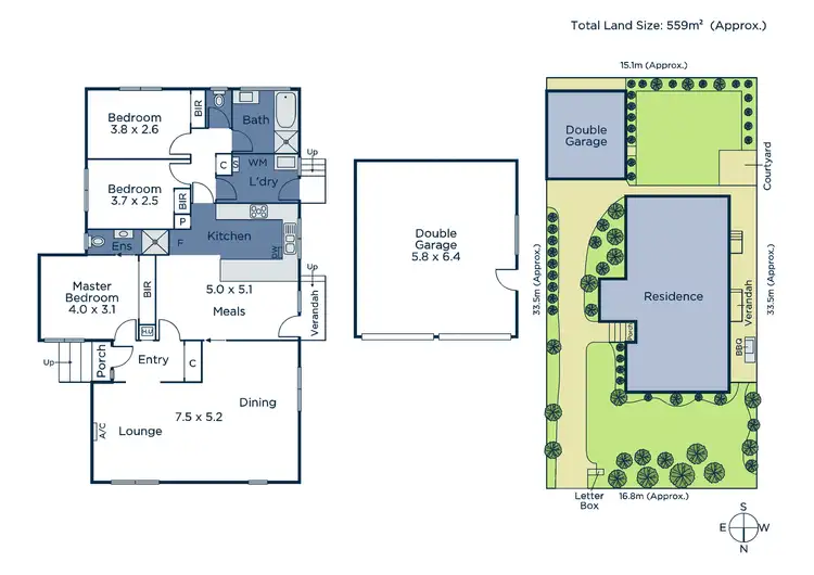 Floorplan of Homely house listing, 18 Georgian Gardens, Wantirna VIC 3152
