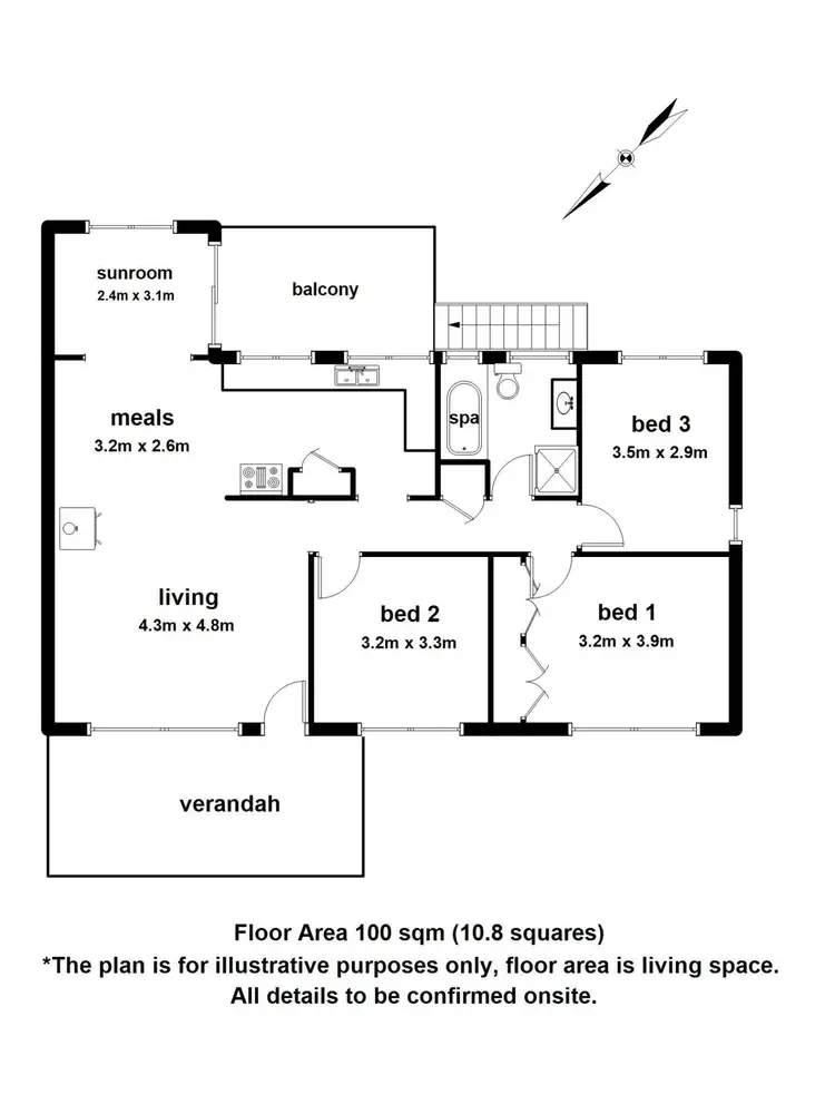 Floorplan of Homely house listing, 72 Temple Road, Selby VIC 3159