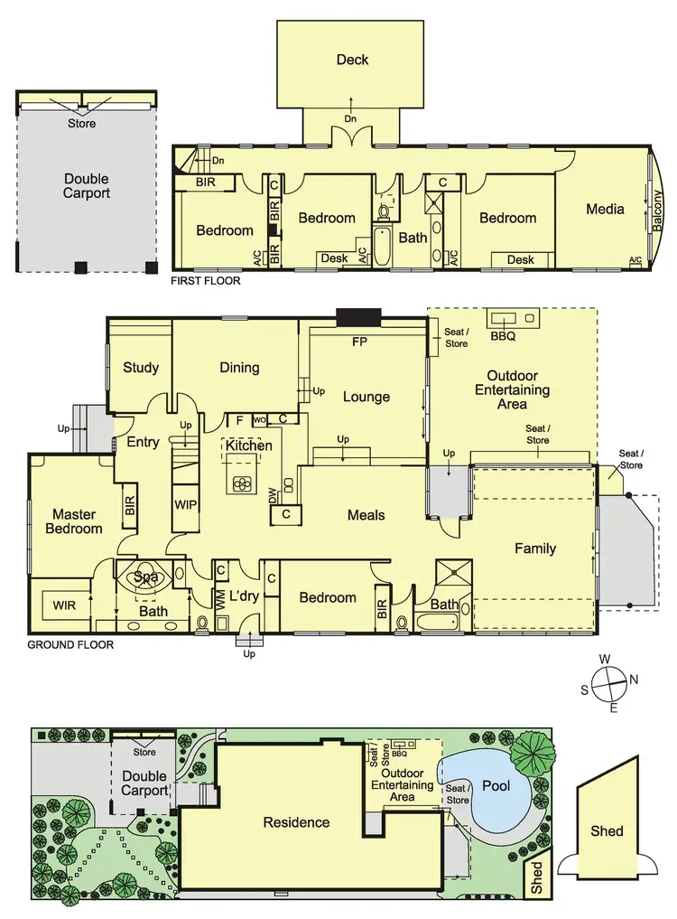 Floorplan of Homely house listing, 92 Carlingford Street, Caulfield South VIC 3162