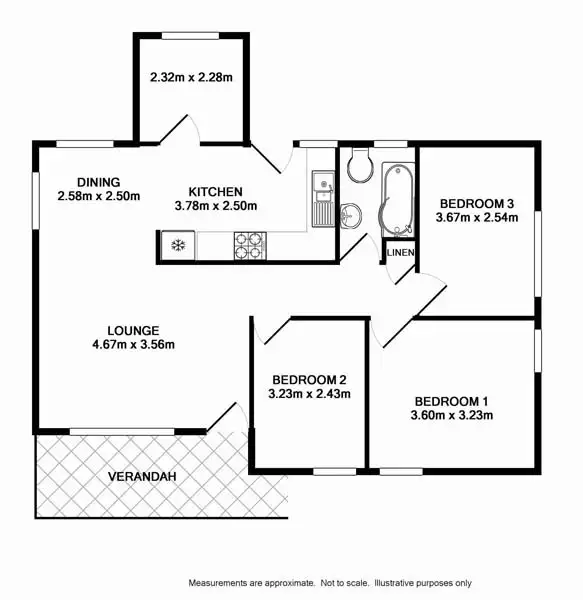 Floorplan of Homely house listing, 44 South Liverpool Road, Heckenberg NSW 2168