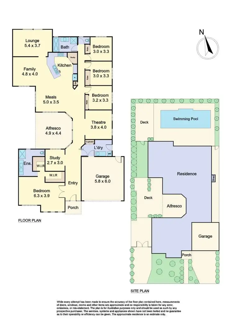 Floorplan of Homely house listing, 5 Folko Road, Doreen VIC 3754