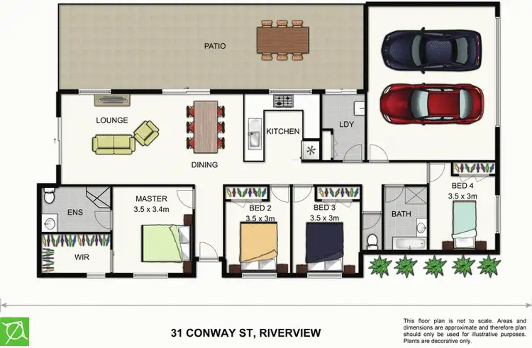 Floorplan of Homely house listing, 31 Conway Street, Riverview QLD 4303