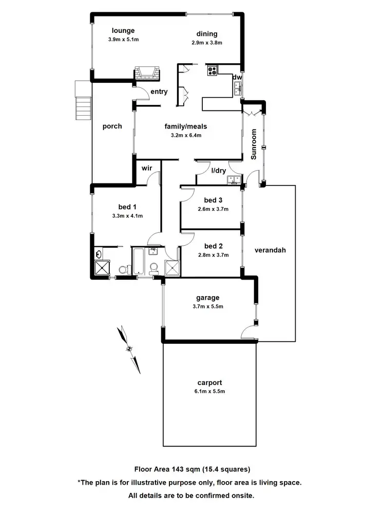 Floorplan of Homely house listing, 135 Dee Road, Millgrove VIC 3799