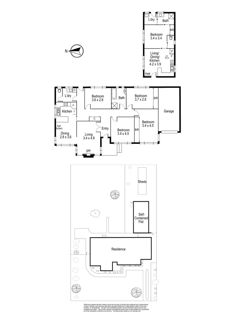 Floorplan of Homely house listing, 36 Hill Street, Whittlesea VIC 3757
