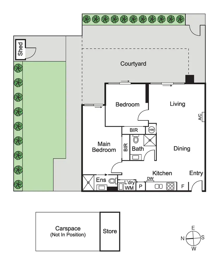 Floorplan of Homely apartment listing, 25/41 Murrumbeena Road, Murrumbeena VIC 3163
