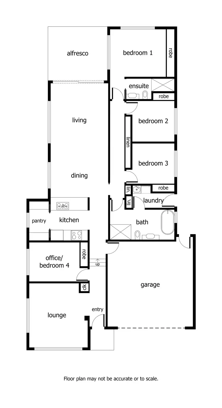 Floorplan of Homely house listing, 57 David Fleay Street, Wright ACT 2611