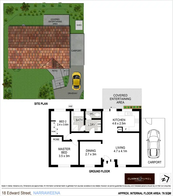 Floorplan of Homely house listing, 18 Edward Street, Narraweena NSW 2099