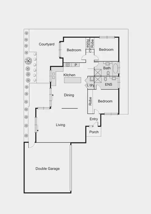 Floorplan of Homely unit listing, 6/8-10 Alvena Street, Mentone VIC 3194