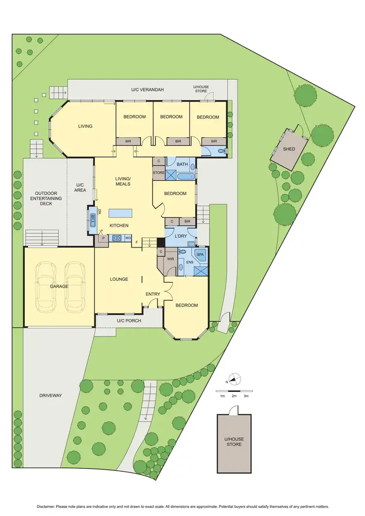 Floorplan of Homely house listing, 6 Goulburn Grove, Yallambie VIC 3085