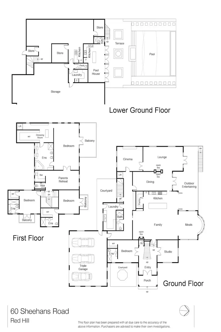 Floorplan of Homely house listing, 60 Sheehans Road, Red Hill VIC 3937