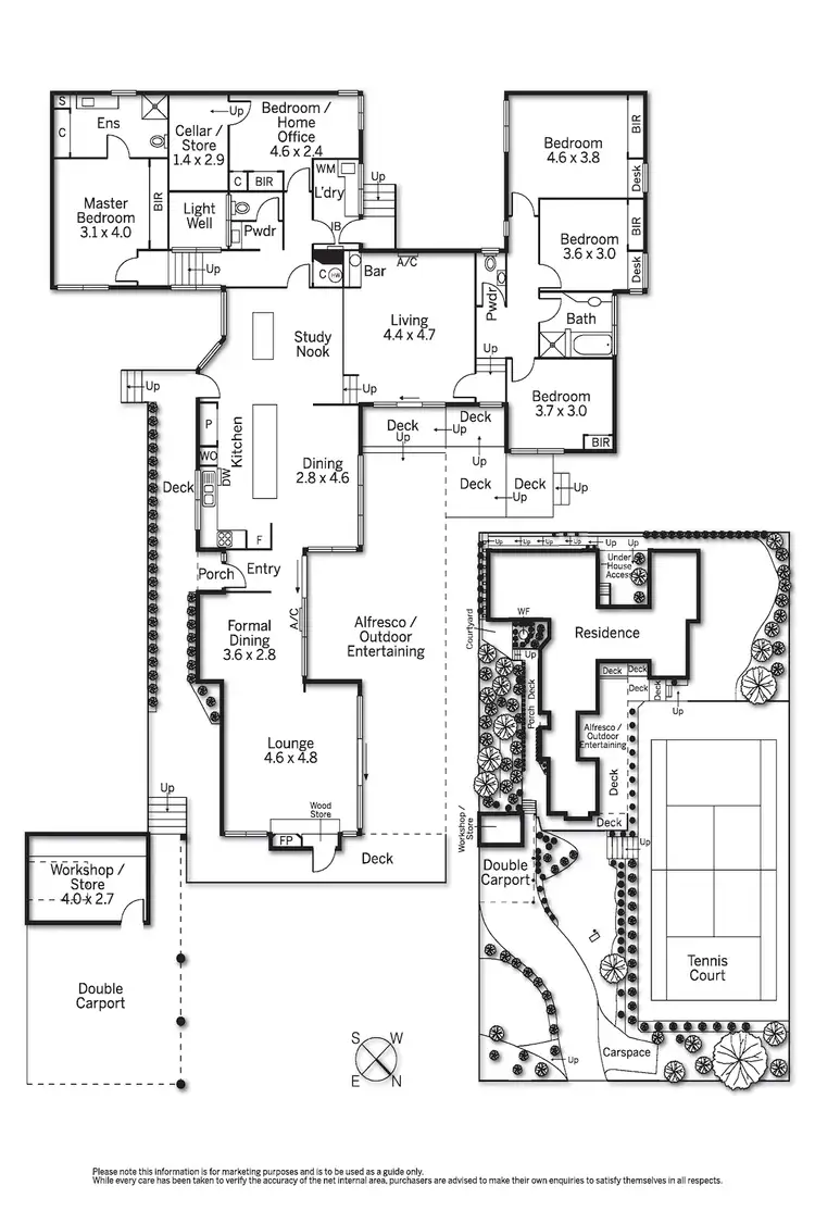 Floorplan of Homely house listing, 3573 Point Nepean Road, Portsea VIC 3944