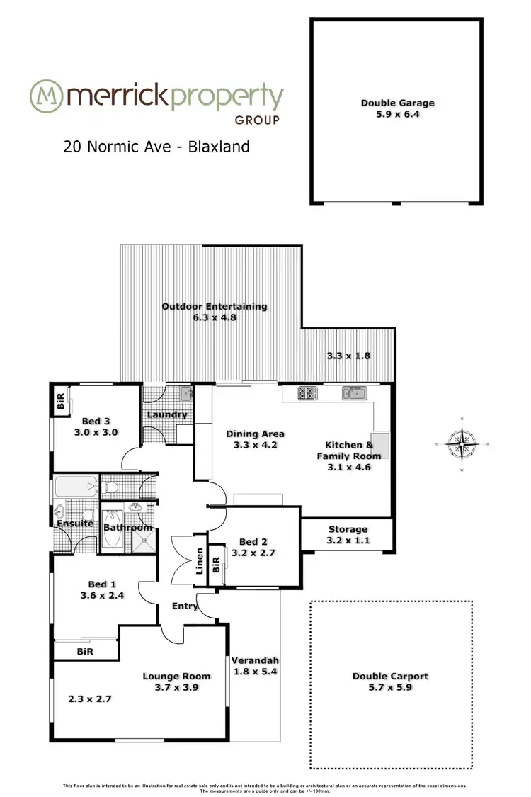 Floorplan of Homely house listing, 20 Normic Avenue, Blaxland NSW 2774