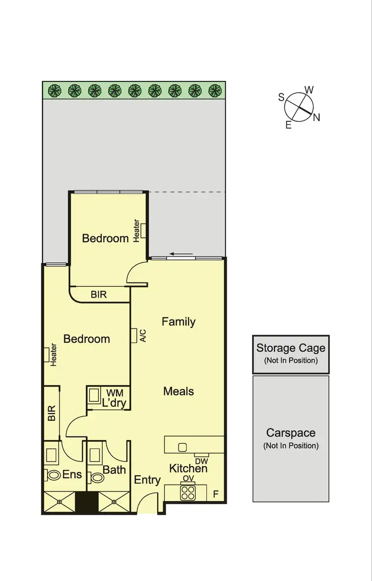 Floorplan of Homely apartment listing, G04/37 Park Street, Elsternwick VIC 3185