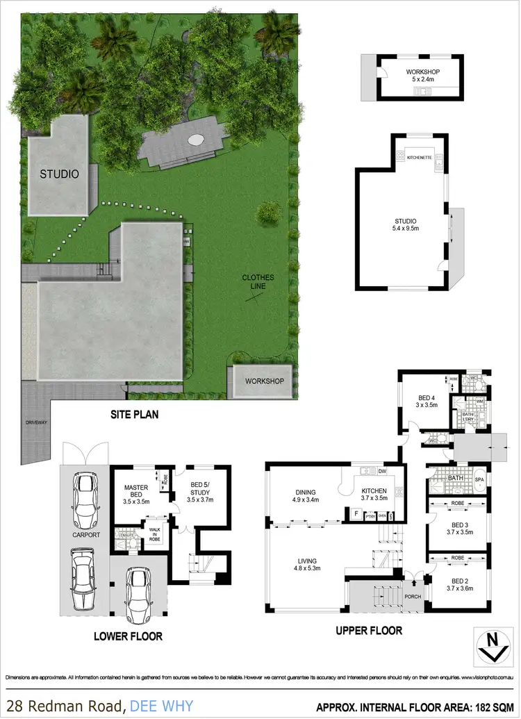 Floorplan of Homely house listing, 28 Redman Road, Dee Why NSW 2099