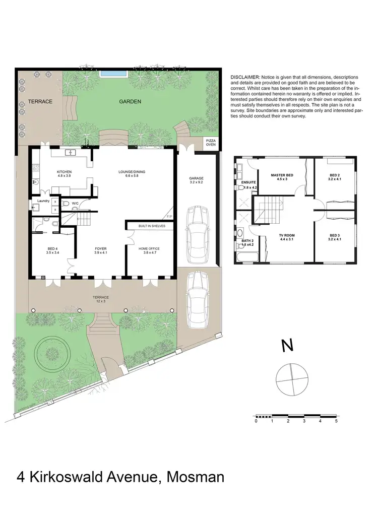 Floorplan of Homely house listing, 4 Kirkoswald Avenue, Mosman NSW 2088