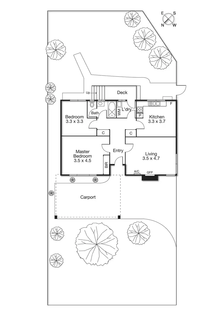 Floorplan of Homely house listing, 1/32 Jessop Street, Greensborough VIC 3088