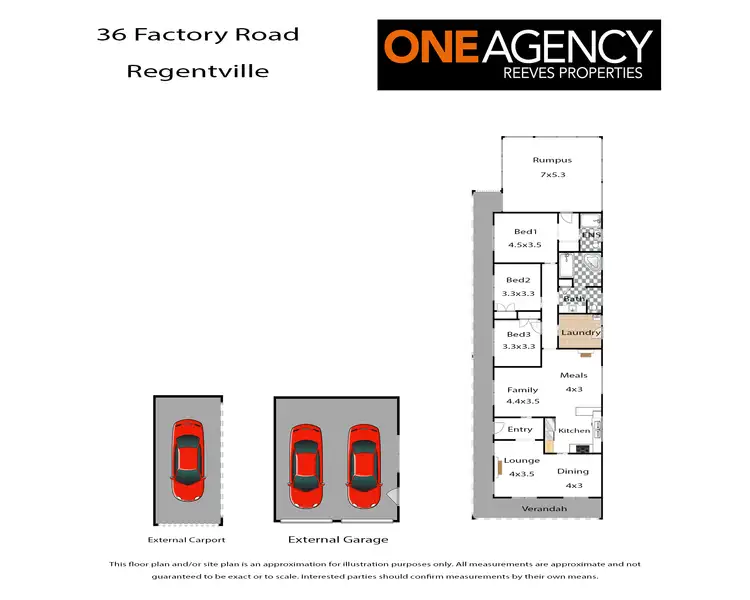 Floorplan of Homely house listing, 36 Factory Road, Regentville NSW 2745