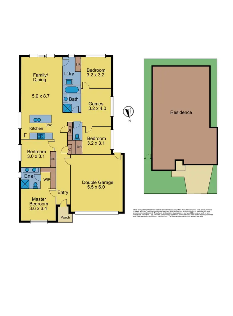 Floorplan of Homely house listing, 17 Friesian Street, Mernda VIC 3754
